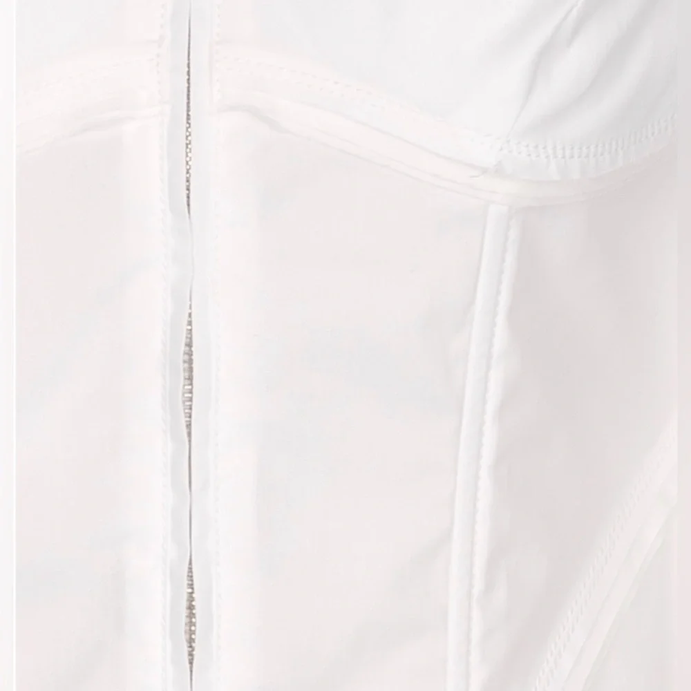 JACQUEMUS La Robe Galliga Cutout Poplin Mini Dress in White sz FR 36 US 4 920$ - Picture 5 of 17